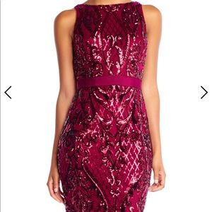Adrianna Papell Sequin Cocktail Dress